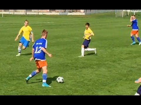 Hattrick č.II Ondřej Toman, U17 MFK Trutnov - TJ Sokol Třebeš, 21.4.2018