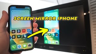 How to Connect iPhone Screen to Non-Smart TV (Screen Mirror)