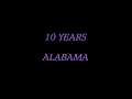 10 Years - Alabama