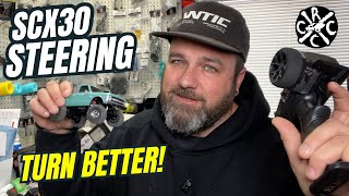 How To Get The Most Steering From Your Stock SCX30 By Setting End Points!