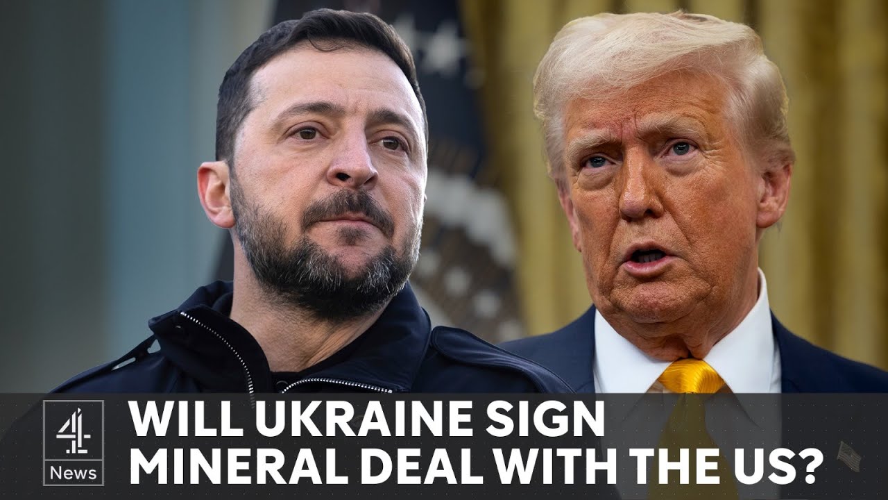 Trump says deal with Ukraine over rare earth minerals ‘pretty close'