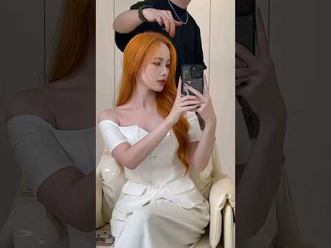 Orange Hair Color & Dye Transformation | Vibrant Orange Hair at KL Salon (Seri Kembangan • Bukit Jalil)