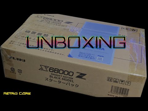 X68000 Z - BLACK MODEL Product Edition - Unboxing