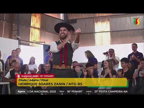 Final Chula Adulta | Henrique Zanin X Victor Schimmelpfenig | 16º FENART - Cristalina/GO