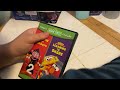 Sesame Street Learning About Numbers Learning To Share DVD Unboxing