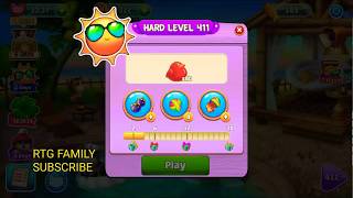 Lets play Meow match level 411 HARD LEVEL HD 1080P