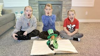 CATCHING A Leprechaun! Magic Spell book