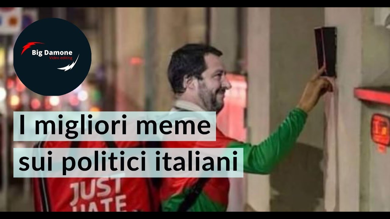 Watch Now 🤣 Una raccolta di MEME divertenti sui politici italiani! 🤣 Una raccolta di MEME divertenti sui politici italiani!