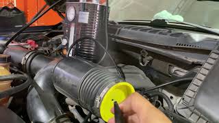 How to test evaporation system ford F150 by smoke test | AutoChannel