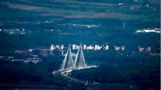 preview picture of video 'Pilis-tetőről panoráma a Megyeri híd felé, 120819-002'