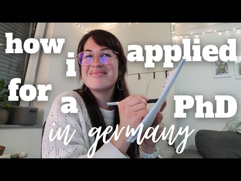 HOW I APPLIED FOR A HUMANITIES PHD IN GERMANY: step by step