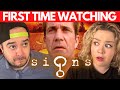Watching SIGNS for the FIRST TIME! Movie Reaction