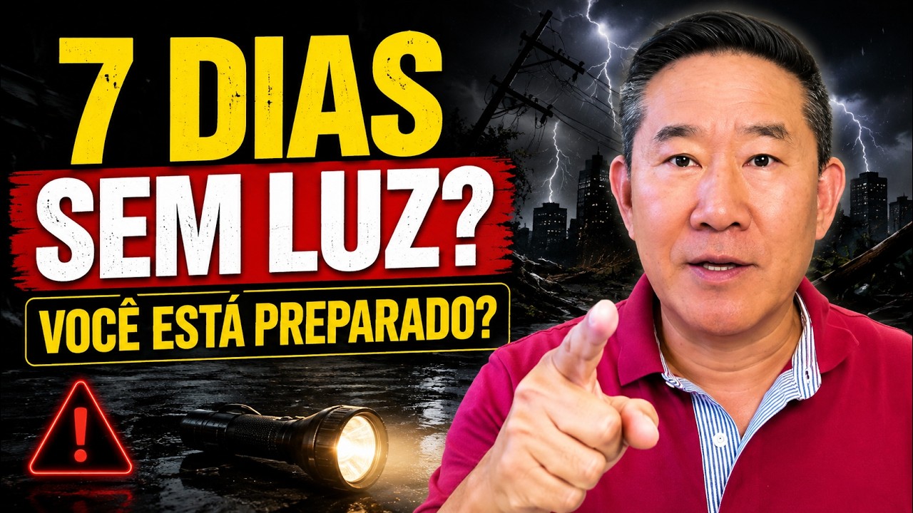 VOCÊ ESTÁ PREPARADO PARA FICAR 7 DIAS SEM ENERGIA? | Peter Liu