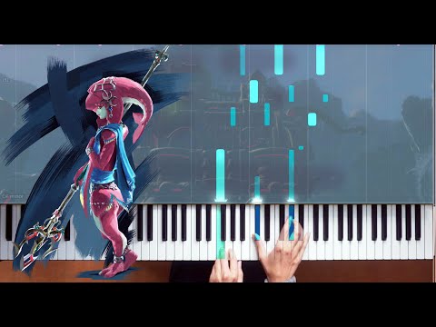 Mipha's Theme - Zelda: Breath of the Wild Piano, Synthesia & Sheet Music [How To Play]