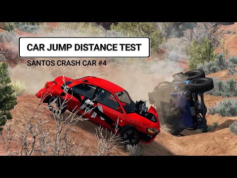 Car Jump Distance Test - Who is better? BeamNG.Drive #4
