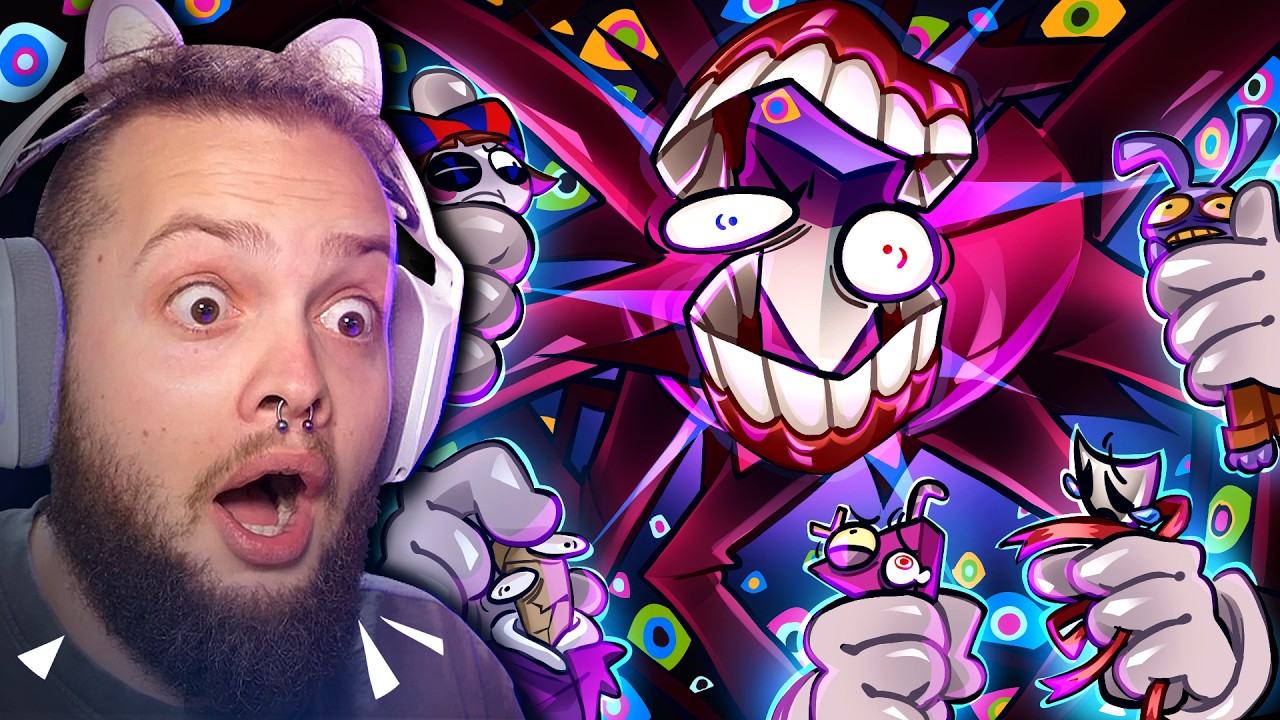 Caines Final Crashout 😳 (THE AMAZING DIGITAL CIRCUS - Ep 8: hjsakldfhl FULL REACTION)