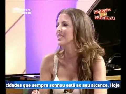 Veronica Larrenne @ RTP1 - Portugal Sem Fronteiras 2011 Entrevista - Sing 4 u everyday