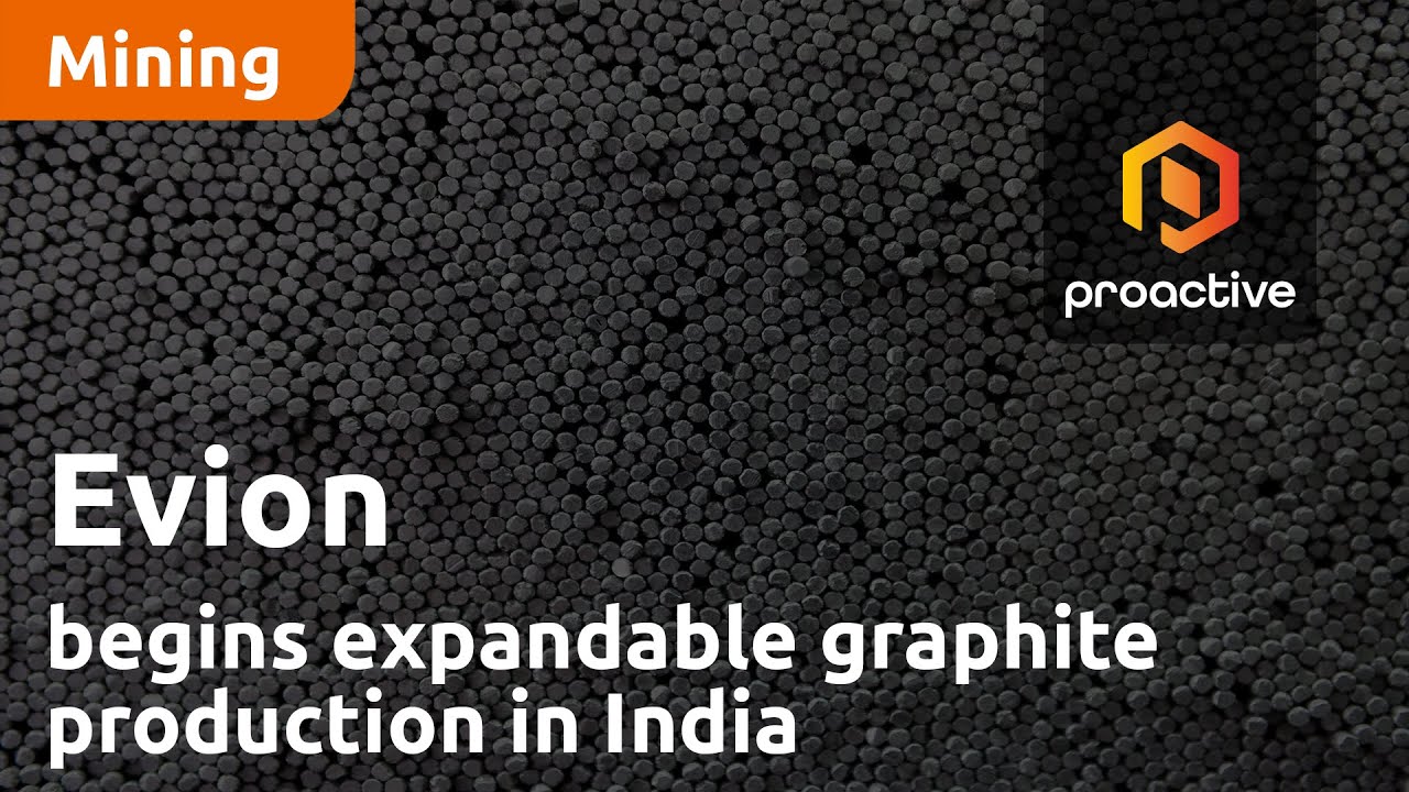 Evion Group begins expandable graphite production in India