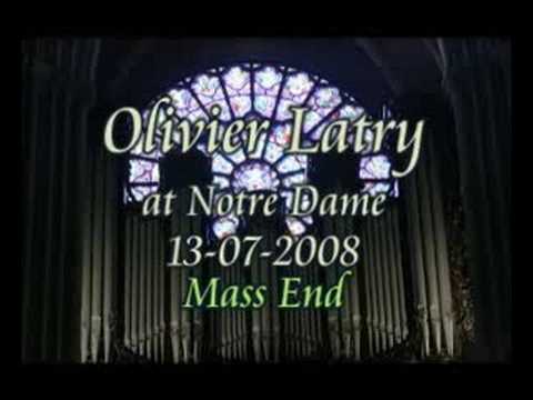 Olivier Latry-ND-13-july-2008-Impro-Mass End