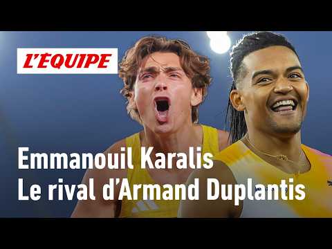 Saut à la perche : Qui est Emmanouil Karalis, le grand rival d'Armand Duplantis ?