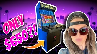 Custom Full Size Home Arcade Kit Only Costs $650! X-Arcade Compatible Multicade! Worth it