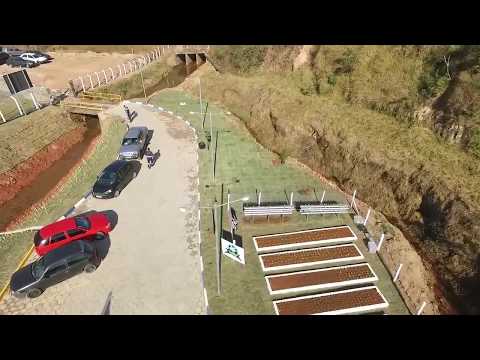 DMAAE Ouro Fino inaugura revitalização do reservatório de água do jardim Burza,  doação á Santa Casa