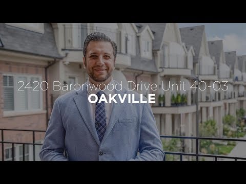 SOLD. New Condo Townhome In Oakville!