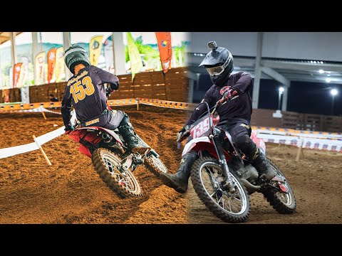 CORRI DE CRF150F NO ARENA VELOCROSS!