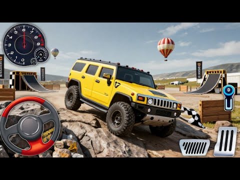 4x4 Offroad Jeep Driving Simulator 3D - Drive SUV 4x4 jeep Offroad Game - Android GamePlay