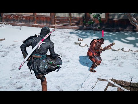 Assassin 's Creed Shadows - Aggressive Stealth Kills (Kameyama Castle)