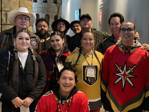 Blackbird and Wayne Newton Perform "Viva Las Vegas" @ Las Vegas Golden Knights Native Heritage Night