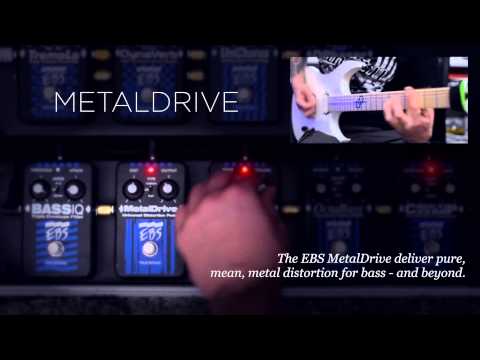 Бас-гітарна педаль ефектів EBS MetalDrive