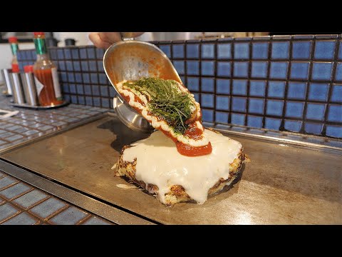 Some New Ish: Shrimp Cheese Pancake – Okonomiyaki