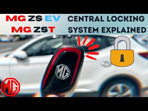 🔐Central Locking Explained -- MG ZS EV & MG ZST -- Auto Lock & Unlock, Keyless Entry, Boot Access ~~