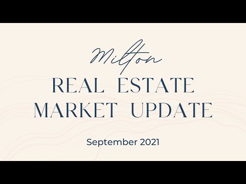 Milton Real Estate Market Update | September 2021