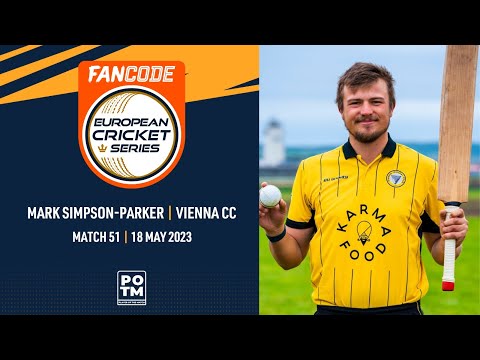 POTM: M.Parker - VCC vs VEA | Highlights | FanCode ECS Austria | 18 May 2023 | ECS23.347