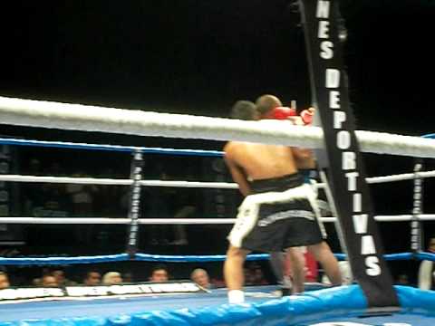 El nicaraguense Oliver Flores ko. en 8 a Jorge Rodríguez