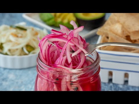 2 pickled onion recipes to accompany any dish