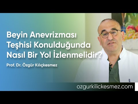 Beyin Anevrizması Teşhisi Konulduğunda Nasıl Bir Yol İzlenmelidir? | Prof. Dr. Özgür Kılıçkesmez