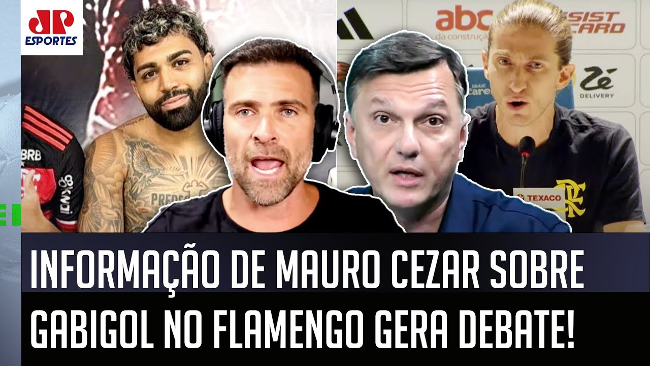 "Gente, a INFORMAÇÃO que o Mauro Cezar APUROU é que o Gabigol..." SAIBA BASTIDORES DO FLAMENGO!