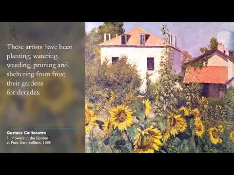 ARTISTS in the GARDEN: SEVEN ARTISTS who Planted and PAINTED their GARDENS