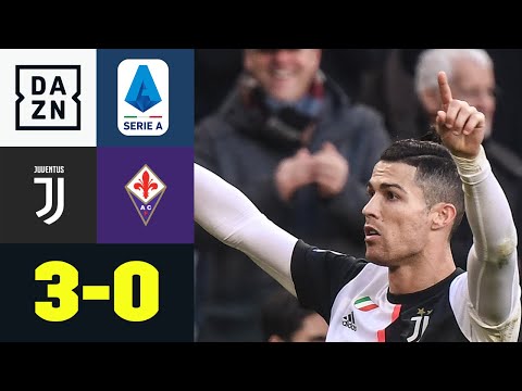 Ronaldo sichert die Punkte vom Punkt: Juventus Turin - AC Florenz 3:0 | Serie A | DAZN Highlights