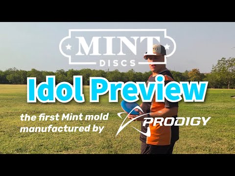 A full preview of the NEW @mintdiscs Idol! The first new mold manufactured by Prodigy!