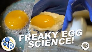 “Cook” an Egg with No Heat!? (Egg-cellent Weird Science Experiments)