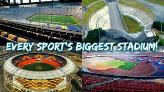 Every Major Sports Biggest Stadium!