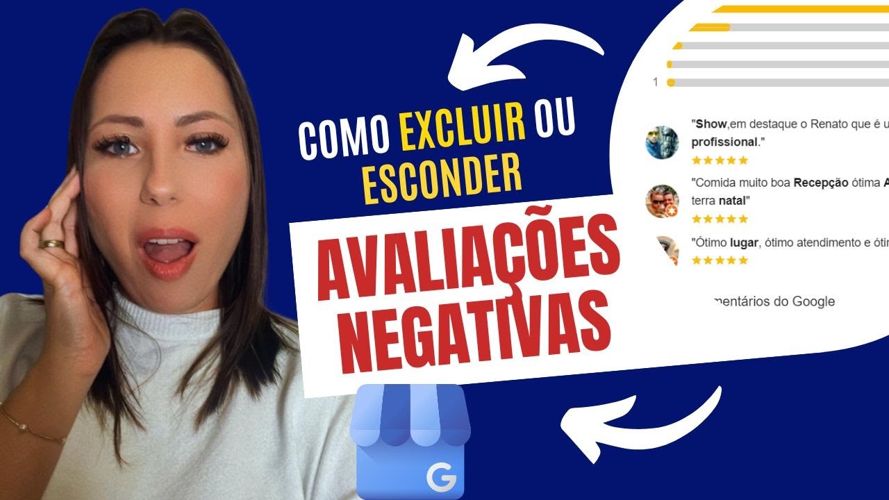 Google meu Negócio: Como EXCLUIR ou ESCONDER avaliações negativas