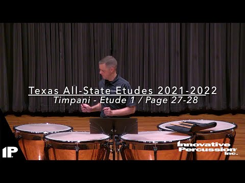 TMEA 2021-2022 / Percussion Etudes / Timpani