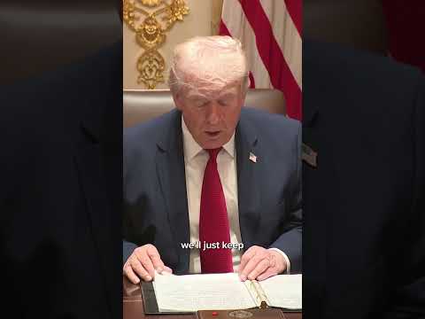 Trump says oil and stock market reaction to Iran conflict not as severe as expected