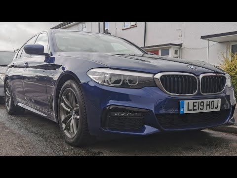 Bmw 5 series saloon 520i M-sport 2019 review