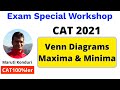 CAT 2021 Venn Diagrams - Maxima Minima (LRDI) - Expected Questions